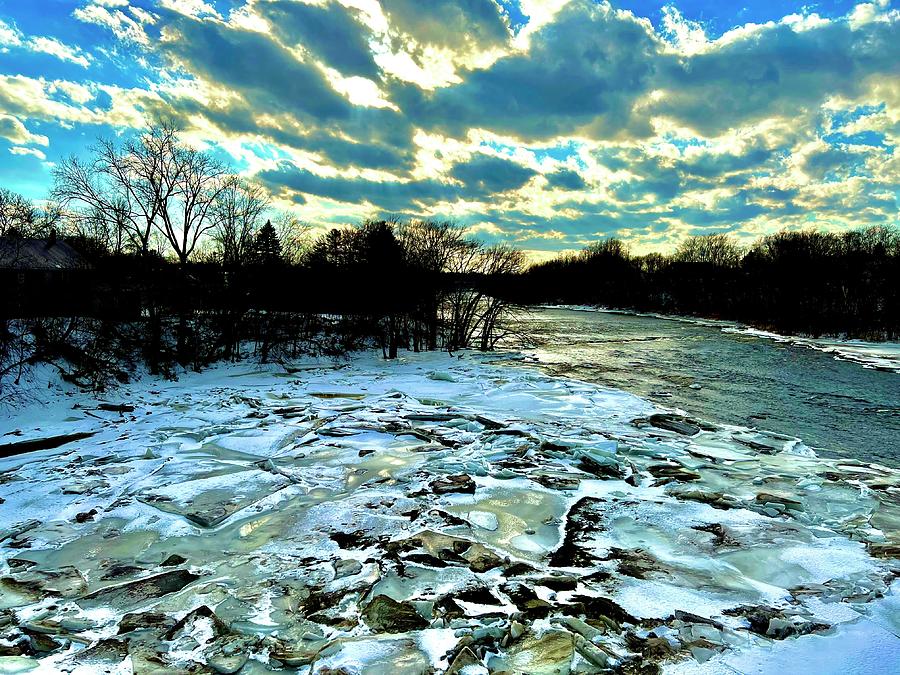 Ice On The River Photograph by Keri LaGrave Ice On The River Photograph by Keri LaGrave