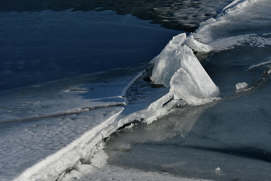 Ice Pressure Ridge 3 Photograph by Lyle Crump