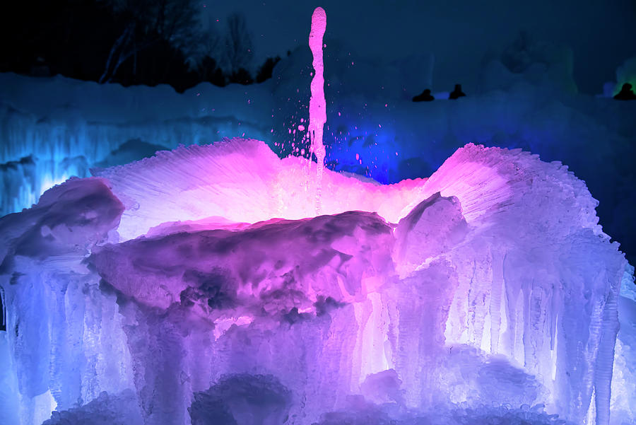 Ice Sculpture Winter Art Photograph by Joann Vitali