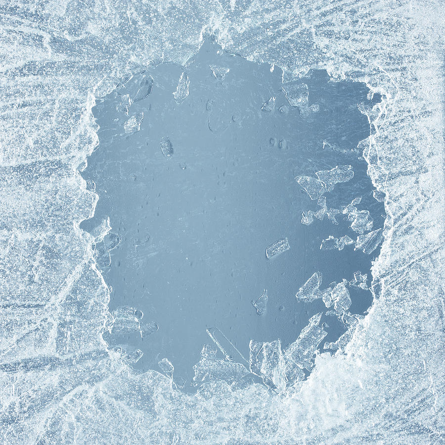 Ice sheeting Photograph by Jeremy Hudson