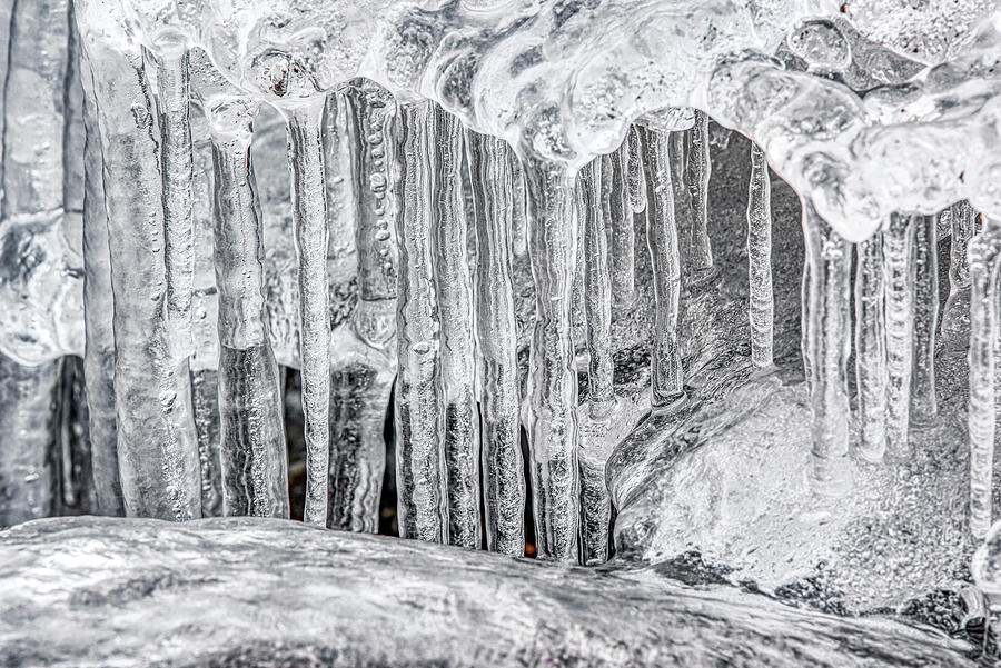 Ice Study No 1 Photograph by Irwin Seidman