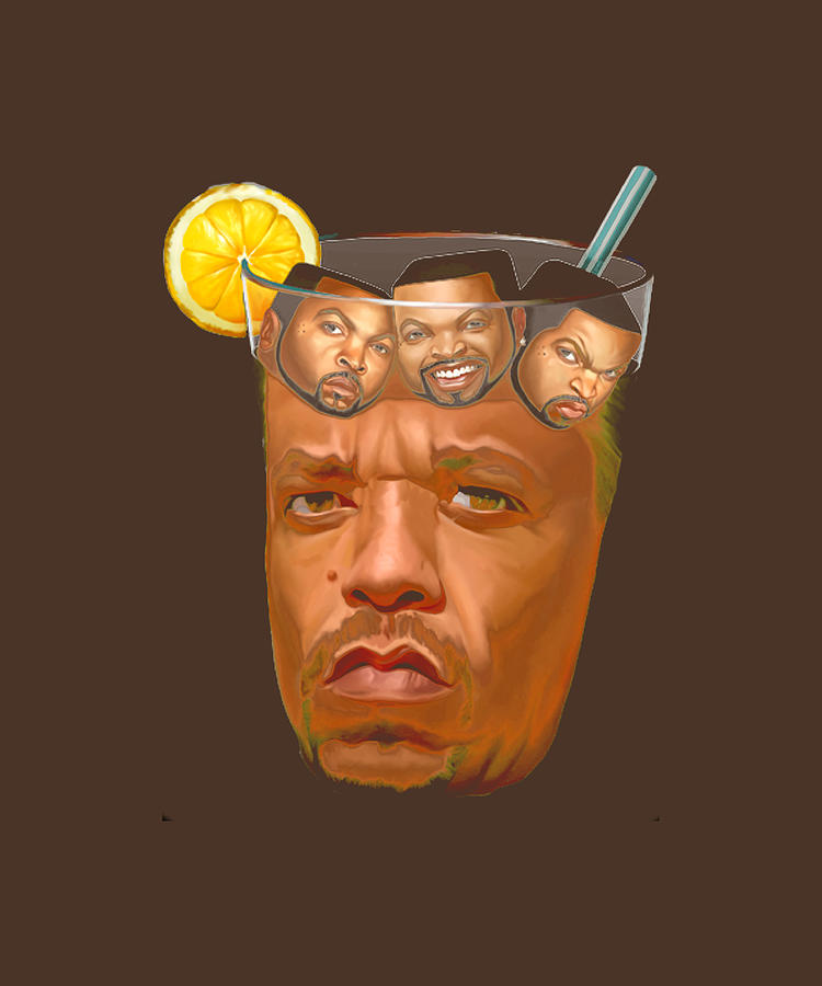 Ice T amp Ice Cube Ice Cube Rap Dope Painting by Green Thompson - Fine ...