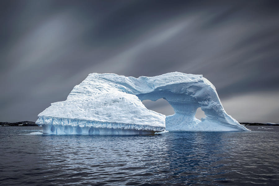 Iceberg Ahead, Antarctic Ocean Photograph by Fiona McAllister Photography