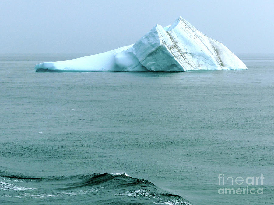 Iceberg - Greenland Sea Photograph by Phil Banks
