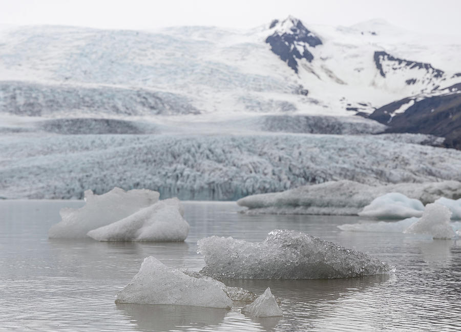 Iceberg in Iceland  Photograph by John McGraw