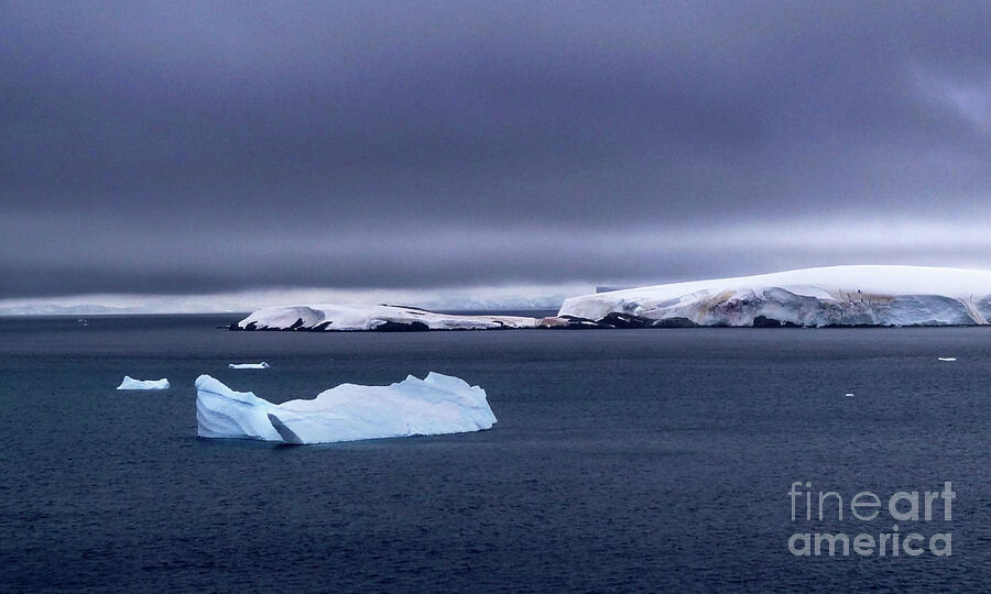 iceberg in Paradise Bay Antarctica Photograph by Rudi Prott