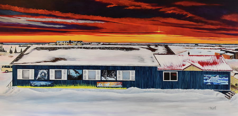 Iceberg Inn Painting by Marilyn McNish