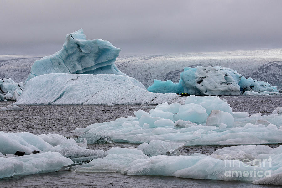 Iceberg Lagoon Photograph by Erin Marie Davis