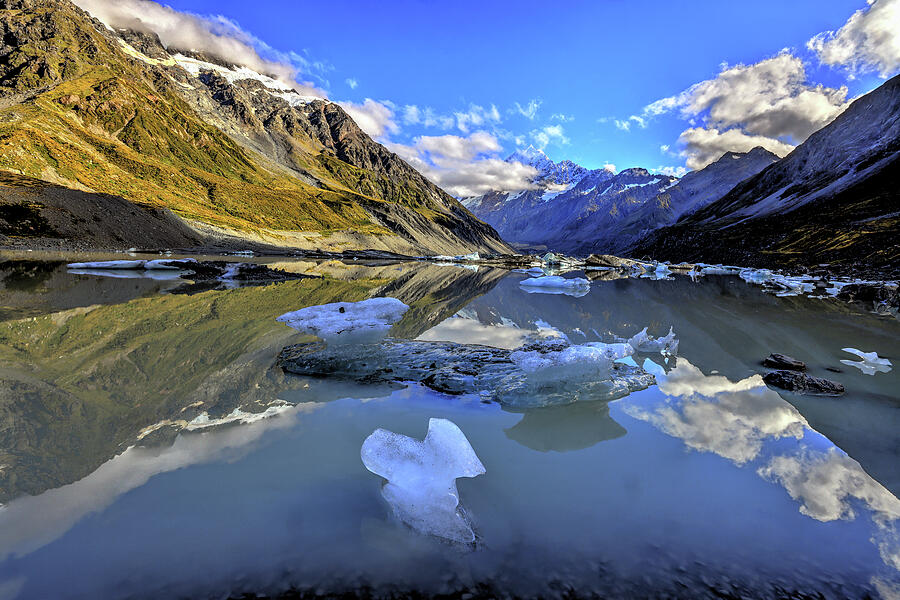 Iceberg Lake Photograph by Scott Mahon