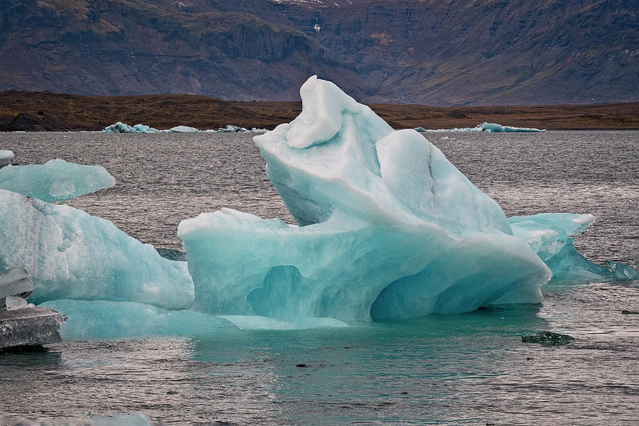 Icebergs at Jokulsarlon Iceland Photograph by Catherine Reading