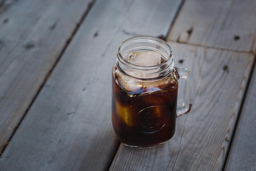Iced Coffee Photograph by Davin G Photography
