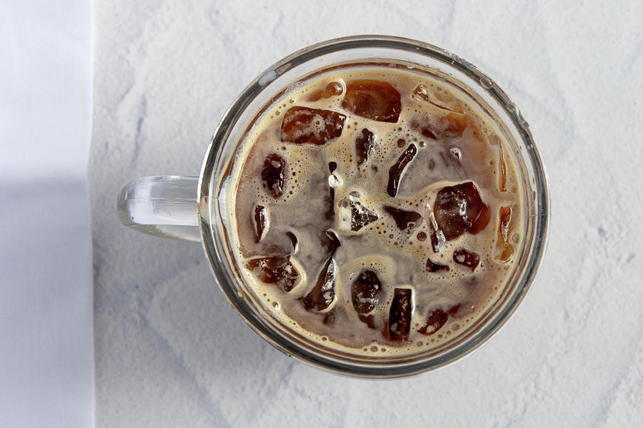 Iced Espresso with Milk Photograph by Bradford Martin