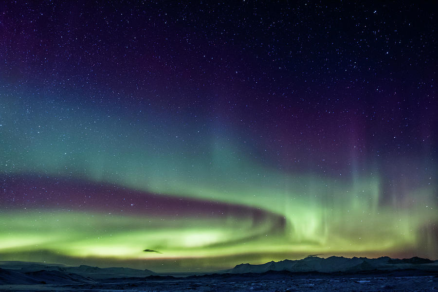 Iceland Aurora Swirl Photograph by Tanya Harrison - Fine Art America