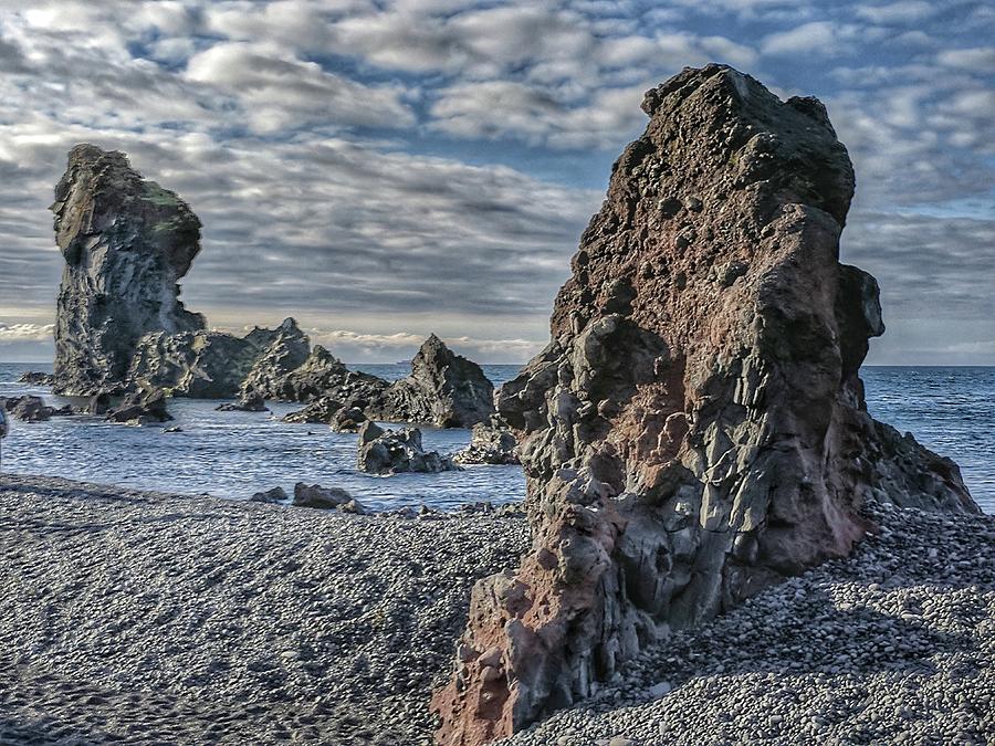 Iceland beach  Photograph by Yvonne Jasinski