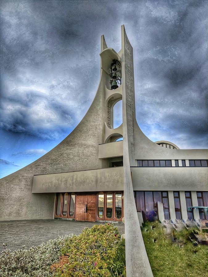 Iceland church  Photograph by Yvonne Jasinski