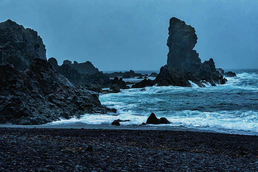 Iceland Coast Photograph by Tom Singleton