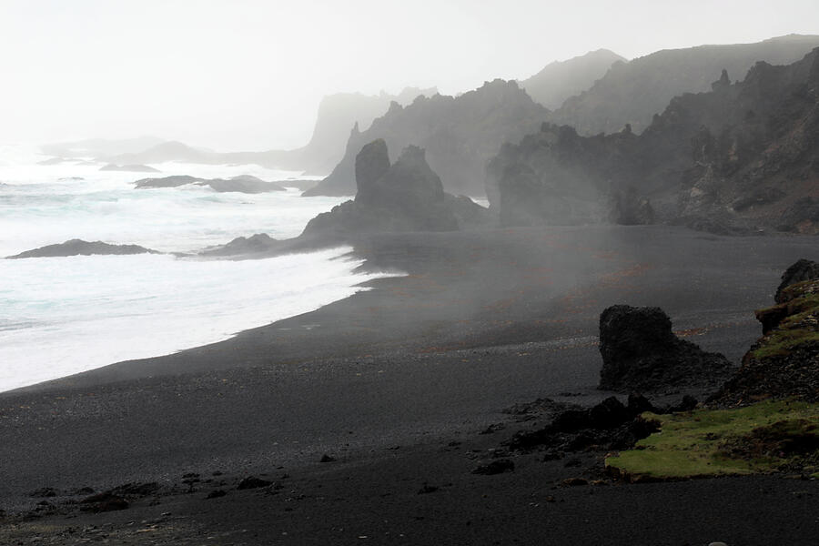 Iceland - Dramatic Coastline Photograph by Richard Krebs