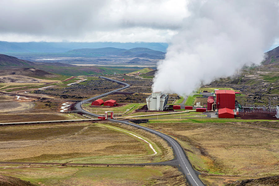 Iceland Geothermal Power Plant Photograph by Pierre Leclerc Photography