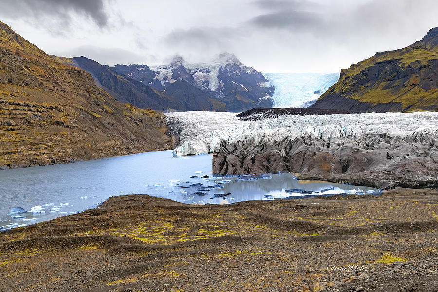 Iceland Glacier Photograph by GLENN Mohs