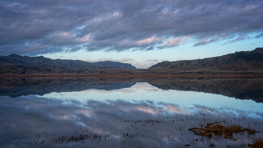 Iceland Lake Reflections Photograph by Catherine Reading