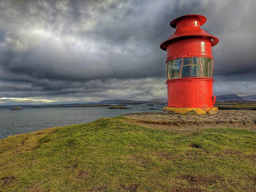 Iceland Lighthouse Photograph by Yvonne Jasinski