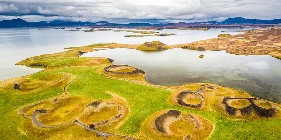 Iceland Pseudo Craters Photograph by Rich Isaacman