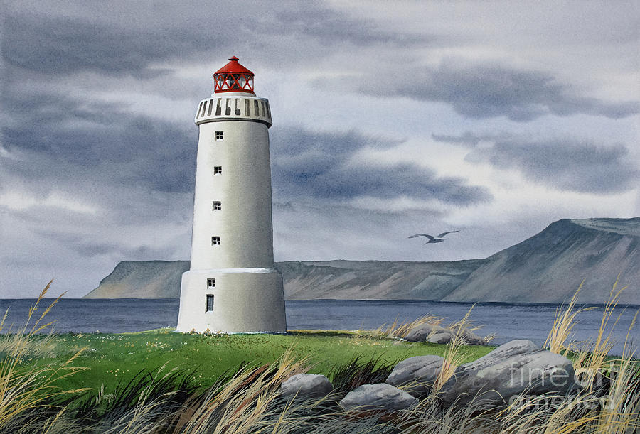 Iceland Sentinel  Painting by James Williamson