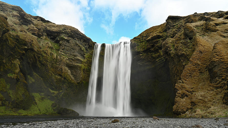 Iceland Skogafoss LE Photograph by William Kennedy