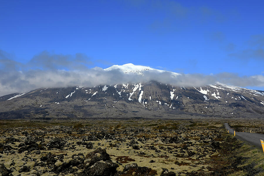 Iceland - Snaefellsjokull Volcano Photograph by Richard Krebs