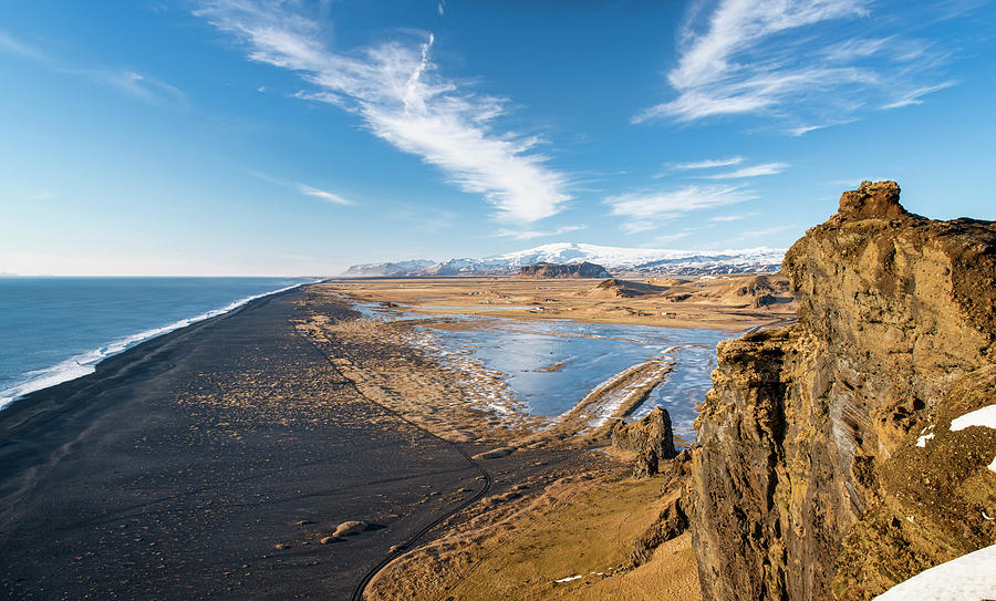 Iceland South Coast At Dyrholaey Photograph