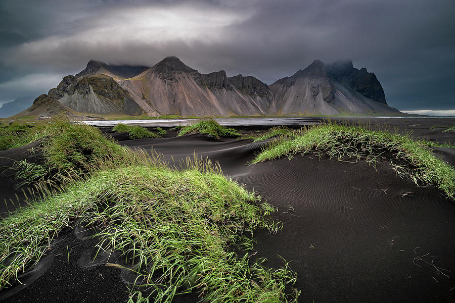 Iceland - Stokksnes and the Vestrahorn Photograph by Olivier Parent