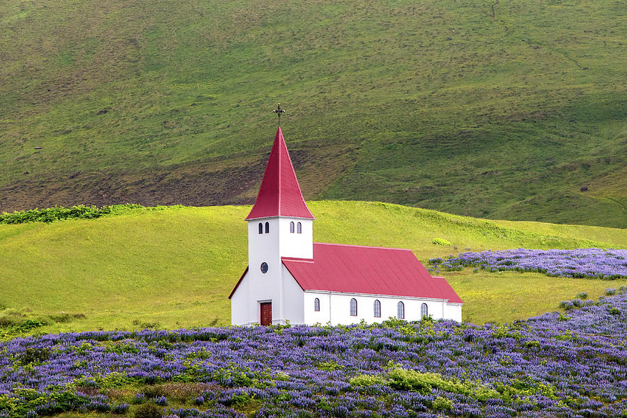 Iceland Vik i Myrdal Church Photograph by Pierre Leclerc Photography
