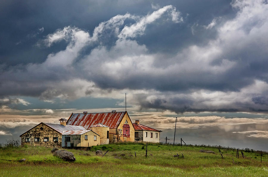 Icelandic Barn Photograph by Roman Kurywczak