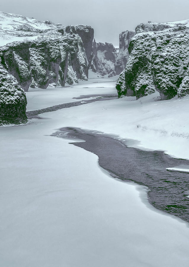 Icelandic Canyon II Photograph by Joan Carroll