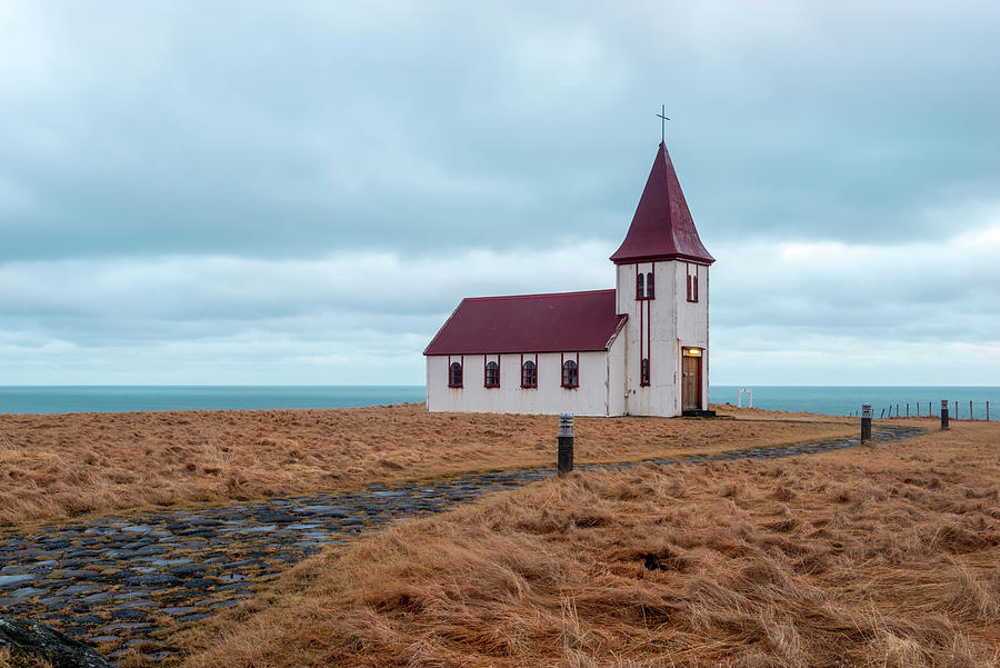 Hellnar Church in Snaefellsnes peninsula Photograph by Dubi Roman