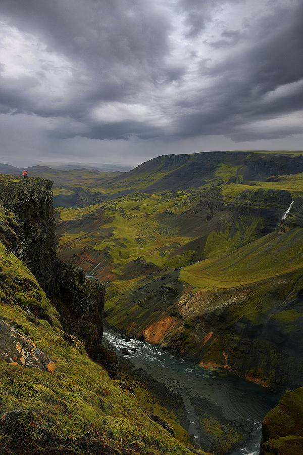 Nature Photograph - Icelandic Cliffs by Jon Glaser