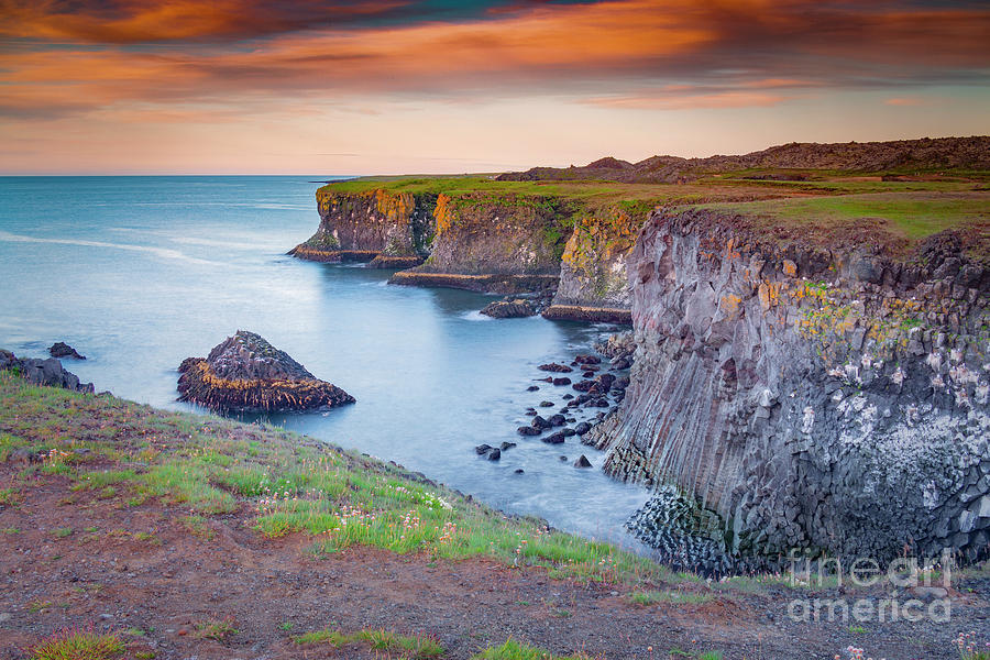 Icelandic Cliffs Photograph by Marco Crupi