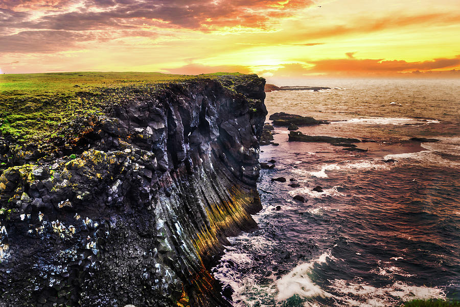 Icelandic Coast Photograph by Nathan Wasylewski
