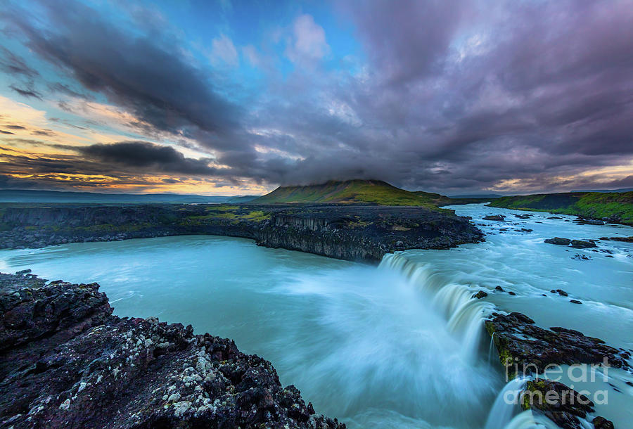 Icelandic Evening Photograph by Inge Johnsson