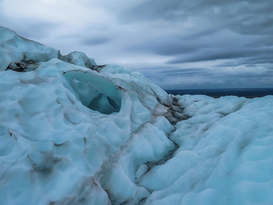 Icelandic Glacier Cave Photograph by Steven David Roberts Icelandic Glacier Cave Photograph by Steven David Roberts