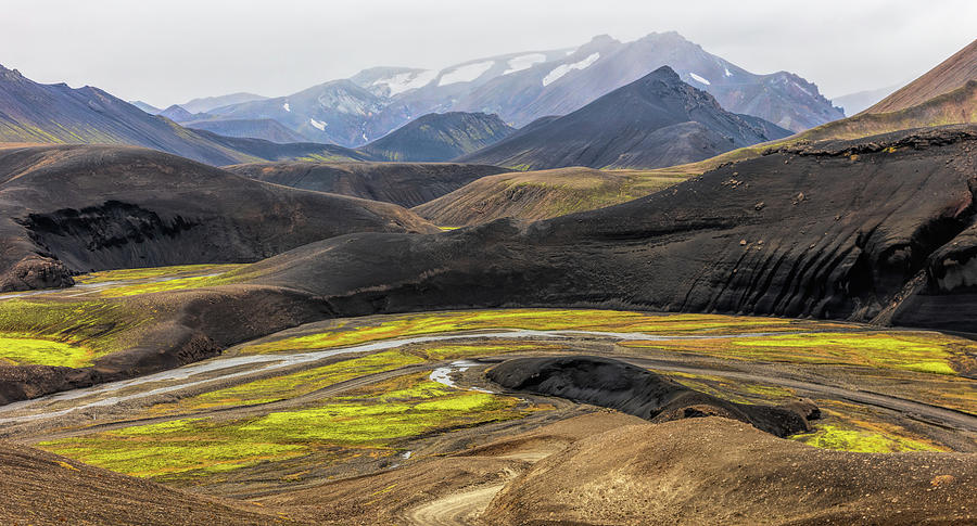 Icelandic Layers Photograph by Stephen Stookey