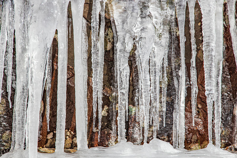 Icicle Art Photograph by Stefan Mazzola