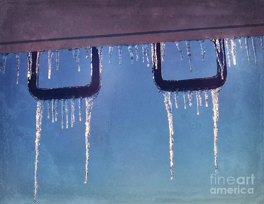 Icicles Photograph by Phil Perkins