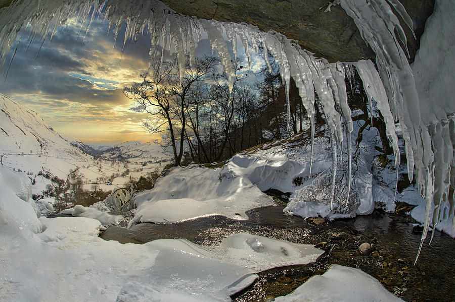 Icicles Photograph by Remigiusz MARCZAK