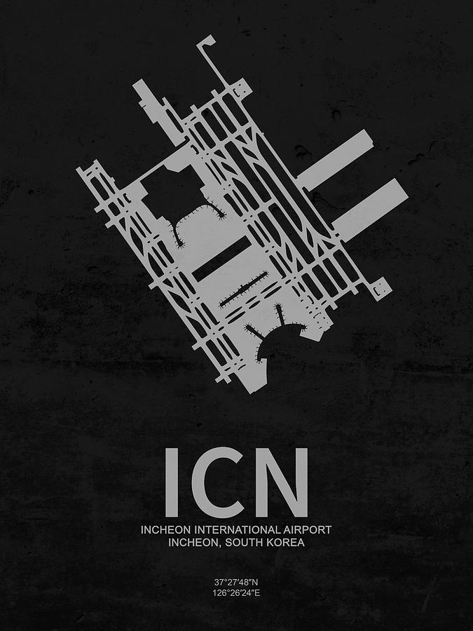 ICN Incheon International Airport in Incheon South Korea Runway Digital