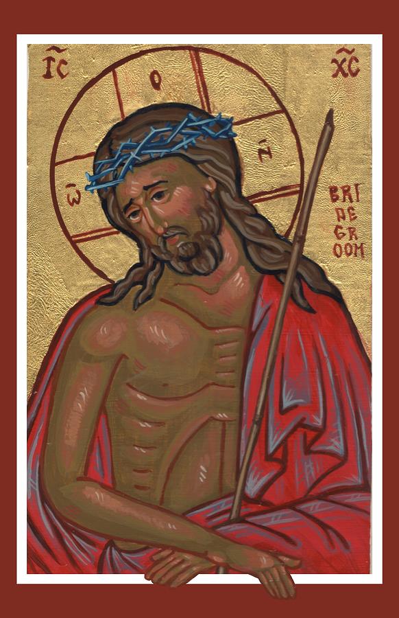 Icon of Christ the Bridegroom Painting by Laura Wilson - Fine Art America