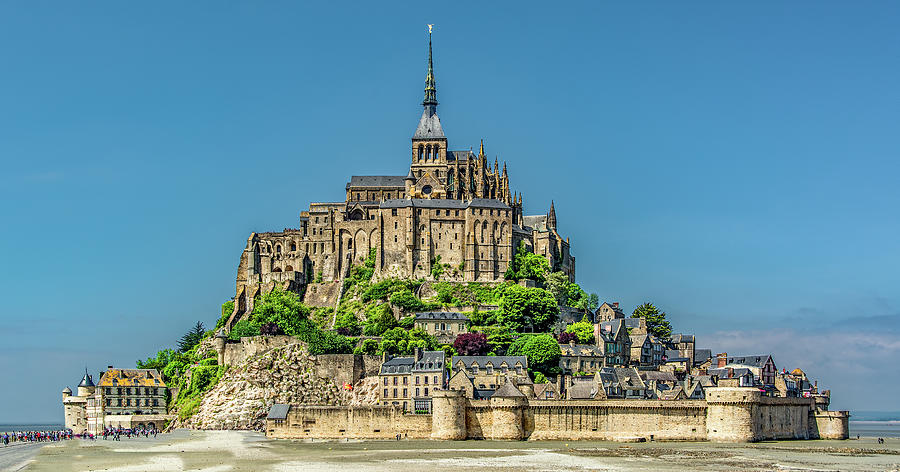 Iconic France, Mont Saint Michel Photograph by Marcy Wielfaert