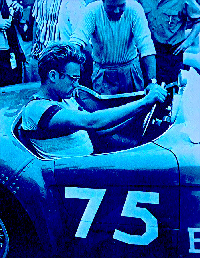 Iconic James Dean Race Car Image Digital Art by James Dean | Fine Art ...