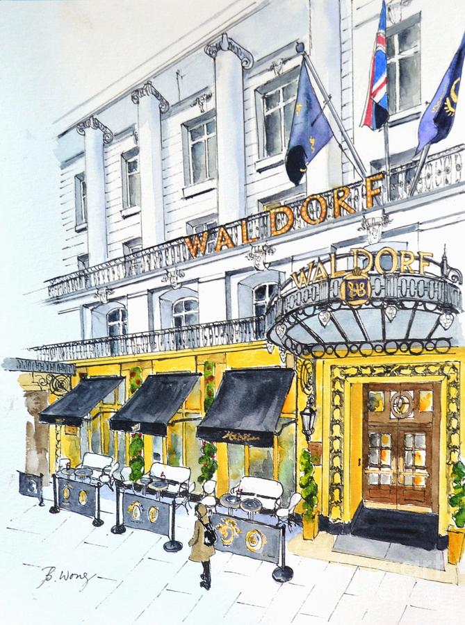 Iconic Waldorf Painting by Betty M M Wong