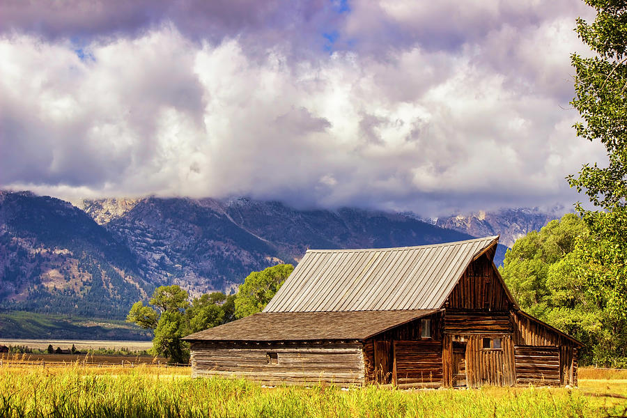 Iconic Wyoming Barn Photograph by Cathy Anderson